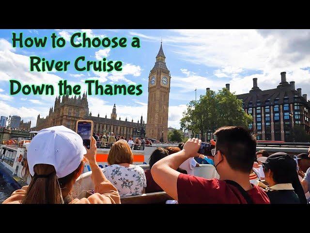 Experience London From the Thames River | How to book a river cruise down the Thames