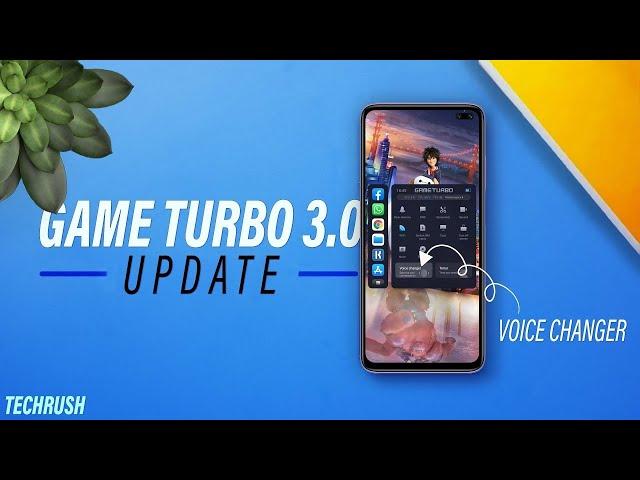 Download Game Turbo 3.0 With Voice Changer Without Root in Any Xiaomi Redmi & POCO Device