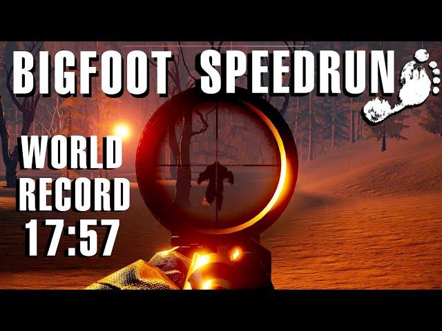 BIGFOOT - Speedrun OLD World Record (17:57)