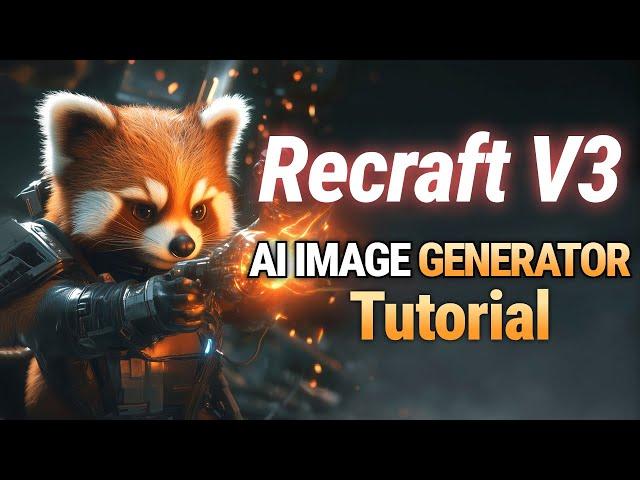 How to Use Recraft AI V3 | New AI Image Generator Better than Midjourney? (Tutorial)