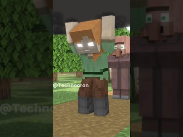 Sigma Alex Help Villager  | Masha Ultrafunk #sigma #alex #animation #minecraft #shorts #herobrine