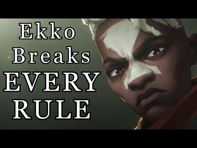 This is a PERFECT Side Character (ft IRL Ekko) | ARCANE (Ekko Analysis)