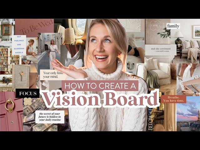 How to Create a Vision Board | Pinterest & Canva