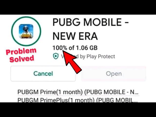 How to Fix Pubg Mobile Not Installing After 100% Downloading on Playstore