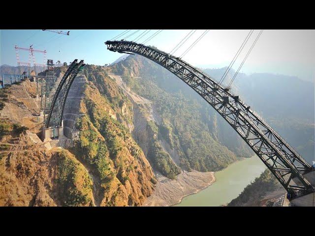 Как тебе такое, Китай? Индия строит самый высокий железнодорожный мост в мире