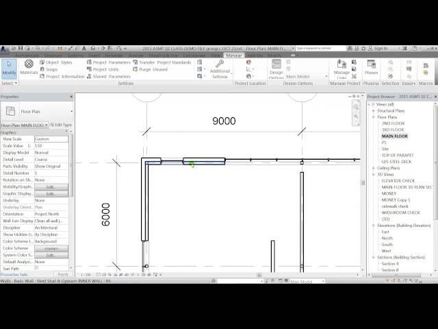 REVIT OFFICE BUILDING Lesson 33 Lineweights & Level of Detail