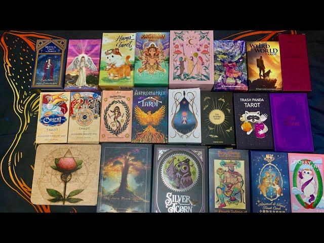 Моя коллекция колод Таро ч. 17  Авторские колоды-ⅣIndie deck Tarot.