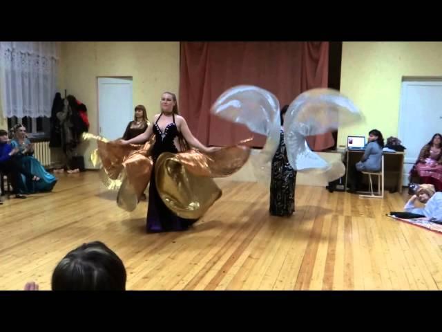 Isis wings show belly dance. Layali al sharq