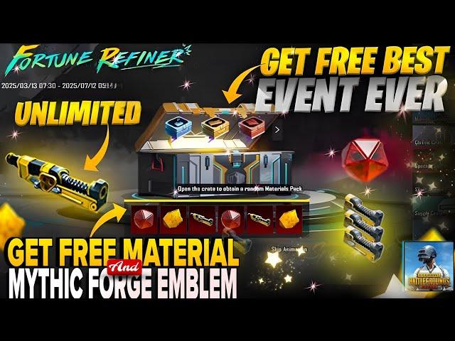 OMG Get Free Guaranteed Mythic Emblems , Materials & 100 Star Fragments | Best Event In PUBGM