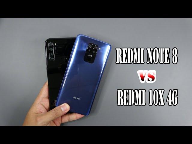 Xiaomi Redmi Note 8 vs Redmi 10X 4G | SpeedTest and Camera comparison