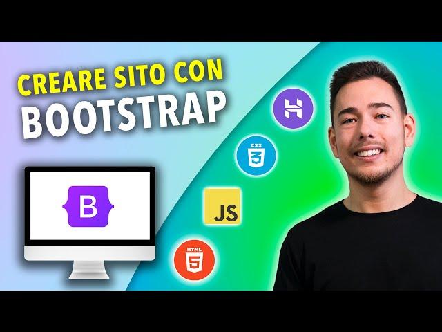 Come CREARE e PUBBLICARE un SITO WEB da zero con BOOSTRAP (tutorial facile)