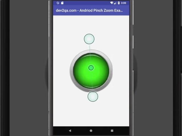 android pinch zoom layout example