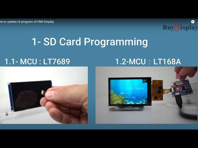 Tutorial - How to update program of HMI Display