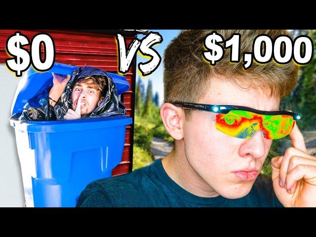 $0 vs $1,000 To CHEAT In Hide And Seek! - Challenge