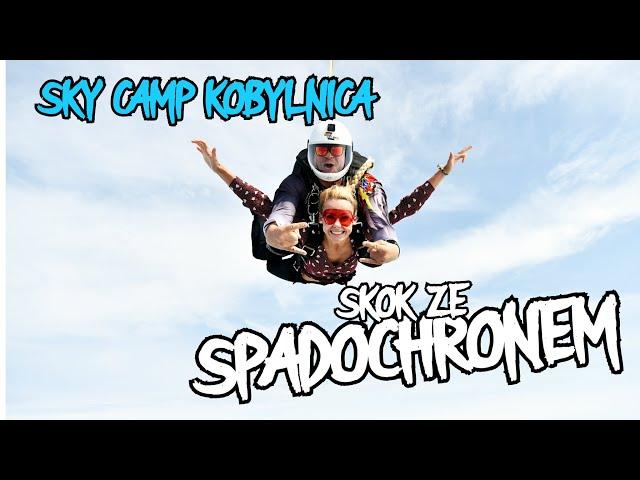 SKY CAMP Kobylnica - Wyskoczyłam z lecącego samolotu! FINAŁ #ChcęToPrzeżyć 4K