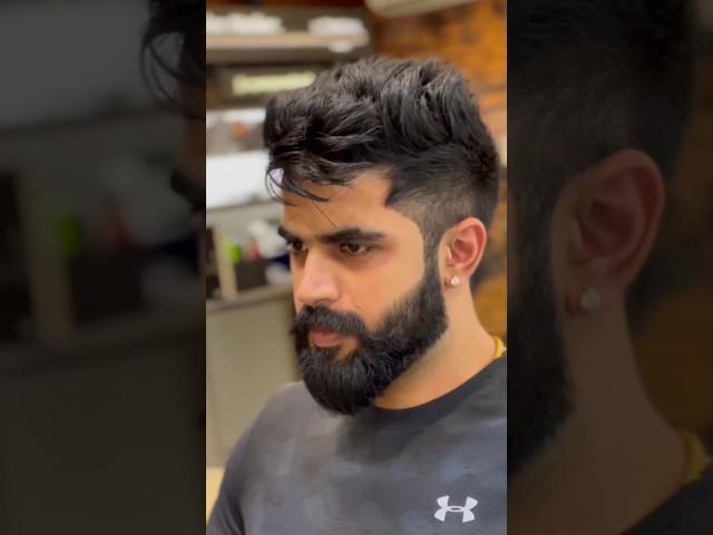 how to style hairstyle and beard to look attractive #hairstyle #beard #shorts