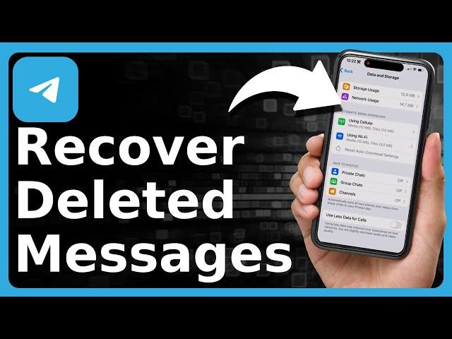 How To Recover Deleted Telegram Messages