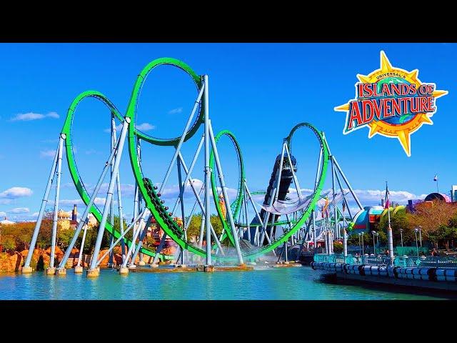 Islands of Adventure Universal Orlando 2023 | Full Complete Walkthrough Tour