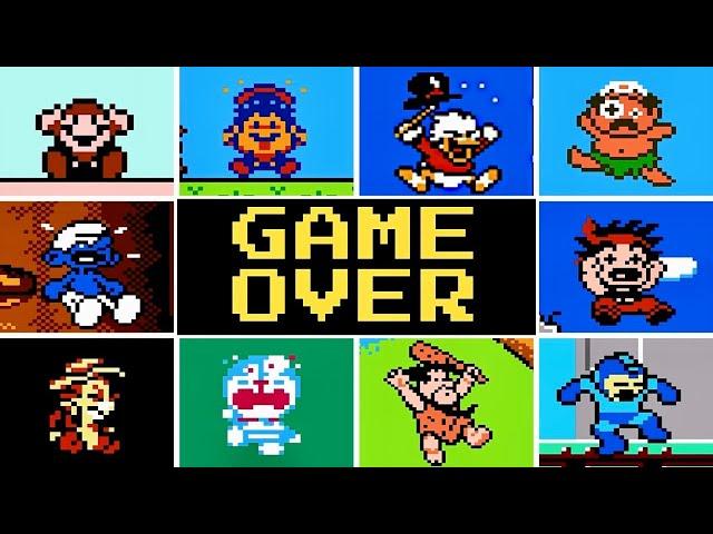 NES Games GAME OVER Screens [Vol.2]