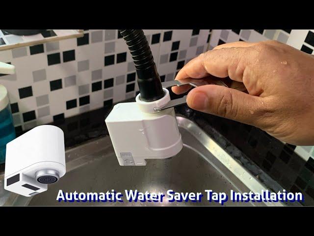 How to install Automatic Water Saver Tap Step by Step | Xiaomi Zajia - Xiaoda  Save Water Usage |