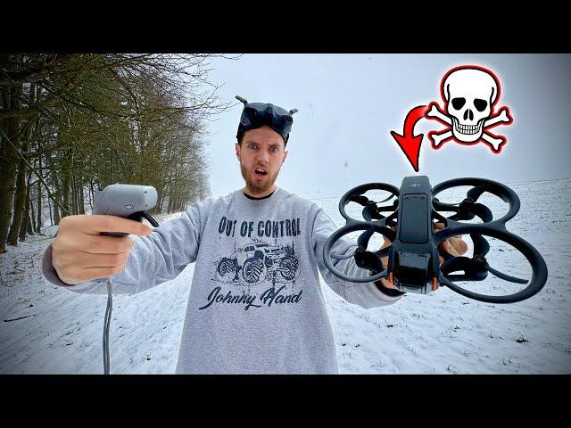 Überlebt meine Dji Avata 2 FPV Drohne einen Schneesturm?