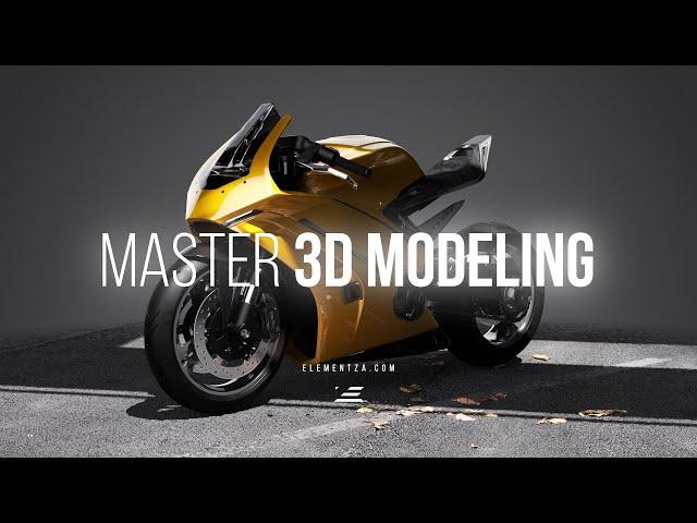 Master 3D Modeling in Maya - 3D Modeling Masterclass