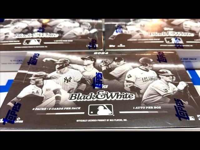 NEW RELEASE!  2024 TOPPS BLACK & WHITE BASEBALL CARDS!