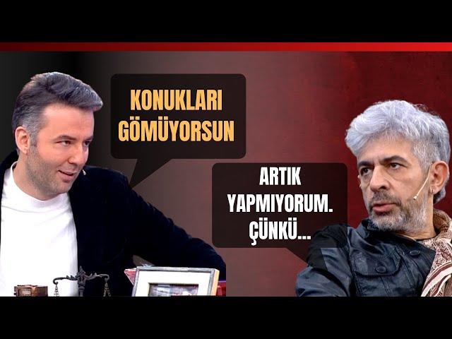 Mehmet Akif Ersoy: Konukları Gömüyorsun. Okan Bayülgen: Artık Yapmıyorum. Çünkü...