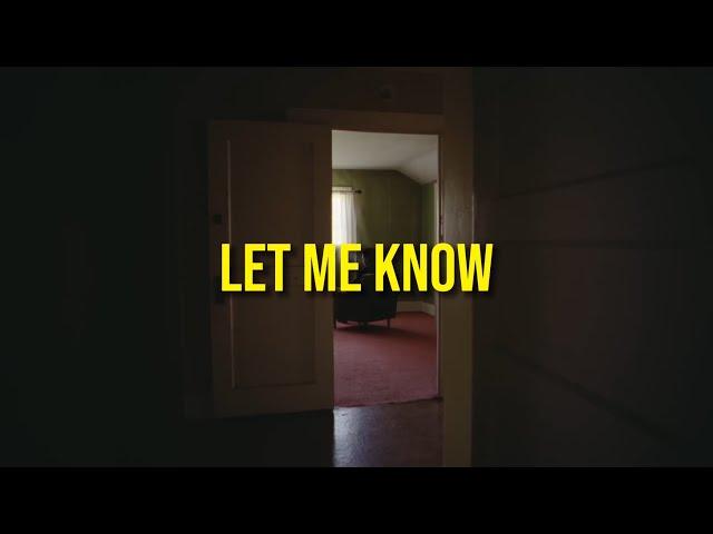 LET ME KNOW - NEMZZZ Feat. GIVEON (PROD BY 2CEE)