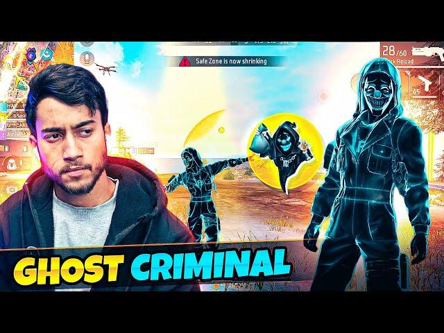 New Rarest Ghost Criminal  Bundle & OP Gameplay - Free Fire Max