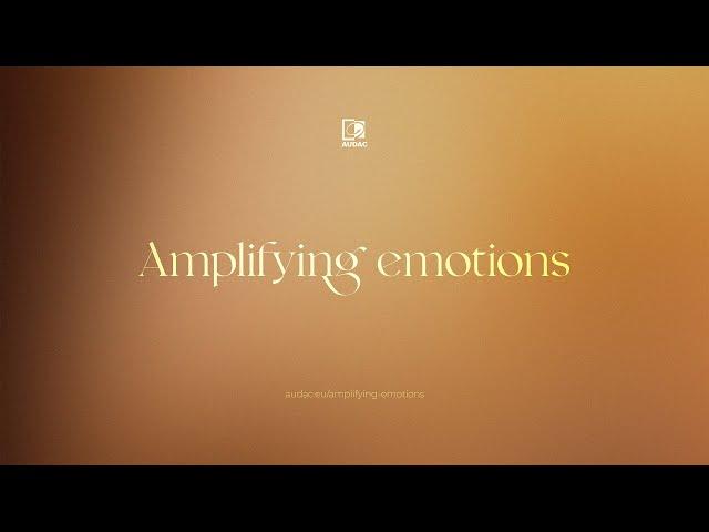 AUDAC - Amplifying emotions - 40 years of PVS