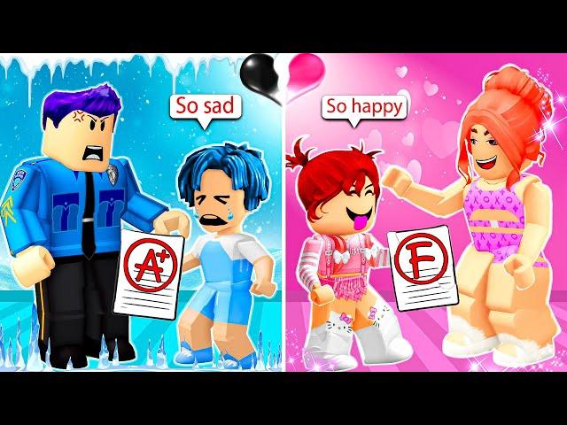 ROBLOX Brookhaven RP: Good Student vs Bad Student | Avis Unlucky - So Sad Story | Avis Roblox