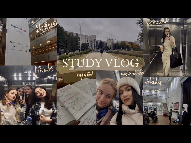 study vlog | МГИМО | учеба на рекламе