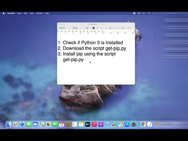 How to install pip on Mac | Step by Step tutorial