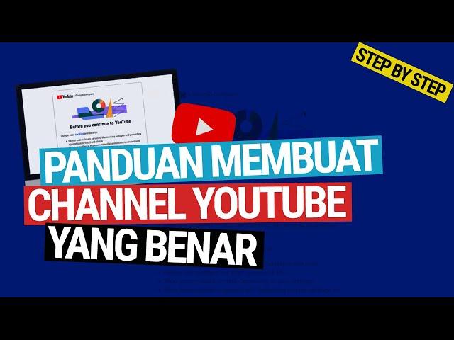 TERBARU 2023 - Cara Membuat Channel Youtube Untuk Menghasilkan Uang - Belajar Youtube Pemula