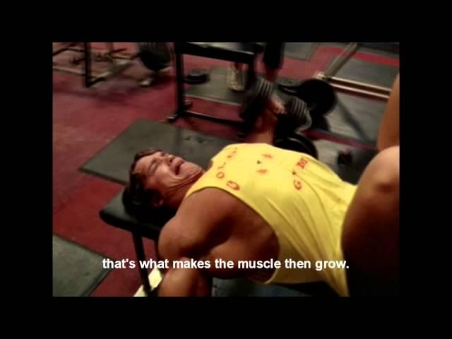 Pumping iron Arnold Schwarzenegger best moments