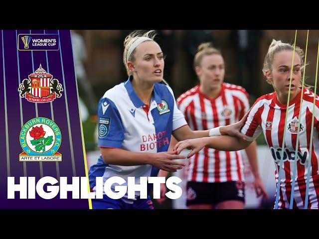 Maria Edwards Scores Brace in Rovers Victory | Sunderland v Blackburn Rovers | Women's League Cup