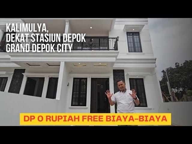 Rumah modern Clasic dekat stasiun Depok Akses Grand Depok City