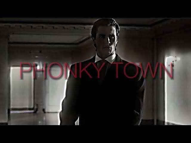 Playaphonk - PHONKY TOWN (slowed + reverb + bass boosted) Patrick Bateman Edit