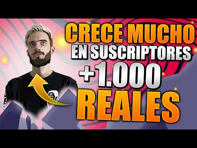 Cómo GANAR Miles de SUSCRIPTORES Reales en YOUTUBE Nuevo Método 2021