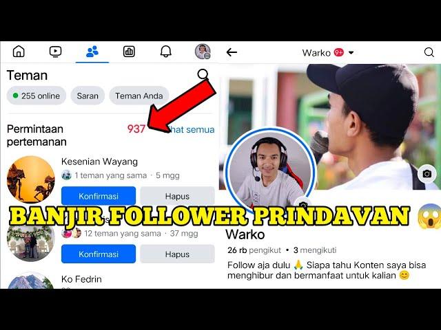 Apakah Aman  Facebook Professional Di Serbu Warga Prindavan - Mendadak banjir follower 