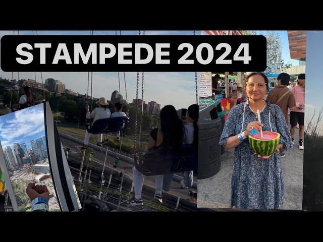 Stampede 2024 with mom - full v- log | Review |