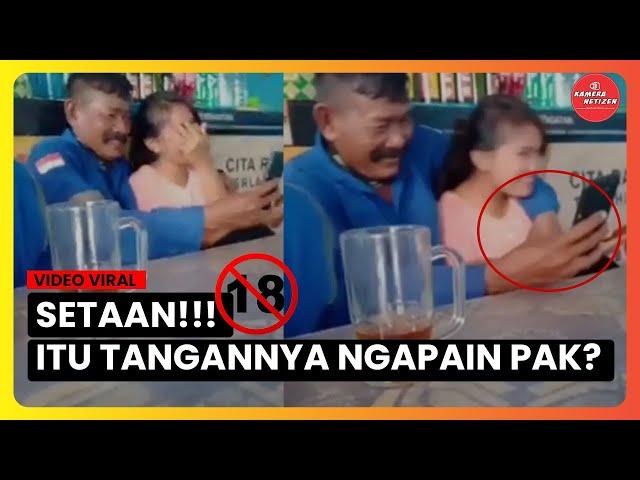 BEJAT!!! Viral Aksi Om-Om Nakal, Minta Selfi tapi Tangannya Malah Grepe Tubuh Wanita | Cium Om