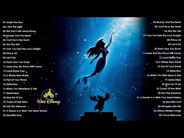 Disney Soundtracks Playlist 2024 - 【全100曲】ディズニーソングメドレー