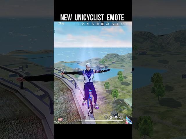 New The Unicyclist Emote  Free Fire New Emote Cycle | Emote Royale Event #srikantaff