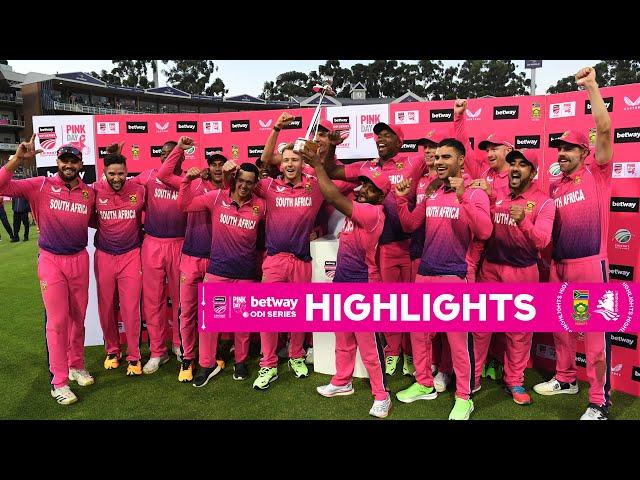 Proteas vs Netherlands | 2023 Pink ODI | Highlights | DP World Wanderers, Johannesburg