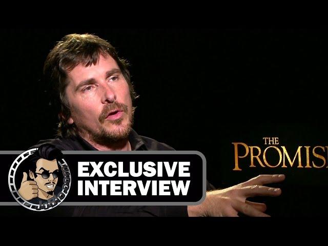 Christian Bale Exclusive Interview for THE PROMISE (JoBlo.com) 2017