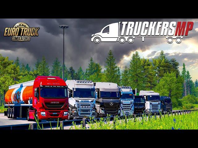  ETS2 Live | TruckersMP Live | Euro Truck Simulator 2 Live | Logitech G29 Gameplay