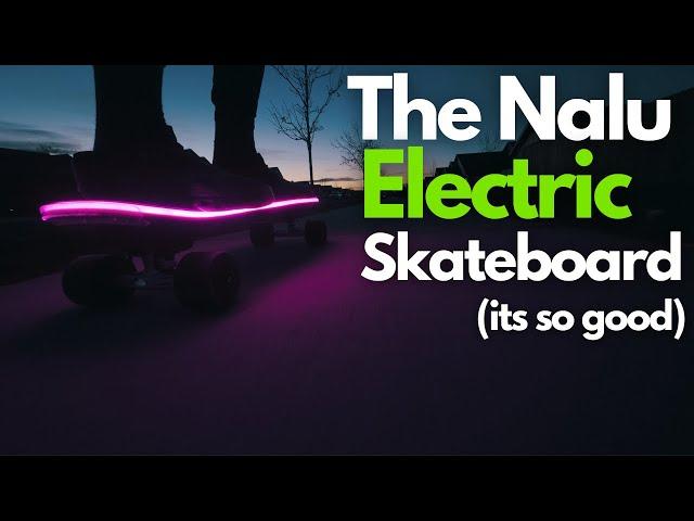 I'm OBSESSED with the Backfire Boards Nalu Electric Skateboard!