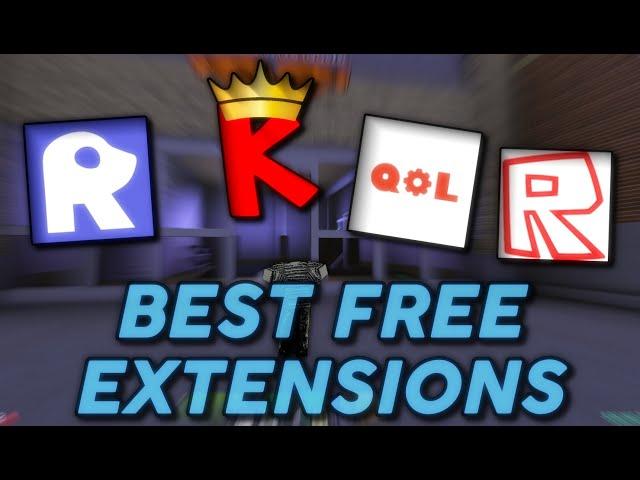 BEST FREE ROBLOX EXTENSIONS (THEMES, UI REVAMP, ETC.)